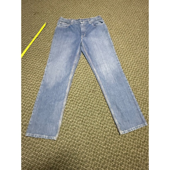 Carhartt Jeans Mens 36x32 Blue Regular‎ Cut Casual Traditional Fit Workwear - Picture 1 of 5